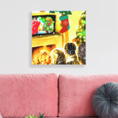 kerstfilms canvas afdruk (Insitu (Woonkamer))