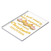 Kerstfilms en bakken notitieboek (Linkerzijde)