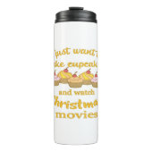 Kerstfilms en bakken thermosbeker (Voorkant)