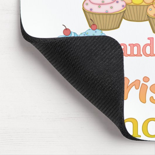 kerstfilms en cupcakes muismat (Hoek)