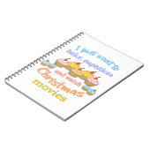 kerstfilms en cupcakes notitieboek (Linkerzijde)