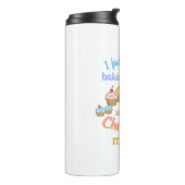 kerstfilms en cupcakes thermosbeker (Gedraaid links)