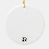 kerstfilms keramisch ornament (Achterkant)