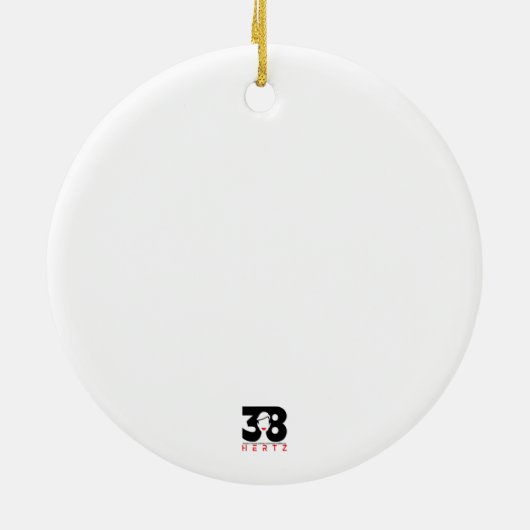 kerstfilms keramisch ornament (Achterkant)