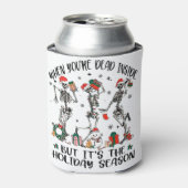 Kerstfilms kijken, Kerstcadeaus, Grappig Blikjeskoeler (Blikje Voorkant)