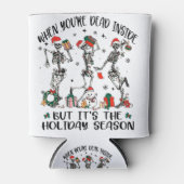 Kerstfilms kijken, Kerstcadeaus, Grappig Blikjeskoeler (Voorkant)