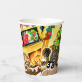 kerstfilms papieren bekers (Rechts)