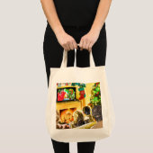 kerstfilms tote bag (Voorkant (product))