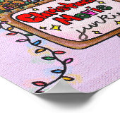 Kerstfilmverslaafde 2025 10x8 poster (Hoek)