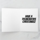 KERSTFKAARTEN MET GRAPPIEËN OVER DONALD TRUMP KAART (Binnen)