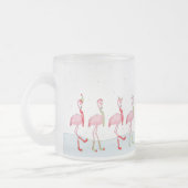 Kerstflamingo Matglas Koffiemok (Links)