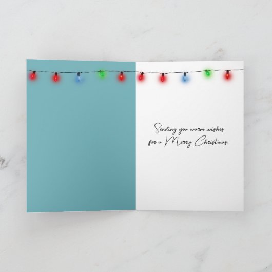 Kerstflamingo met het Santa Pet Kaart (Binnen)