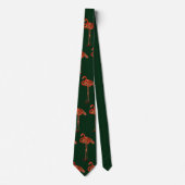 Kerstflamingo Stropdas (Voorkant)