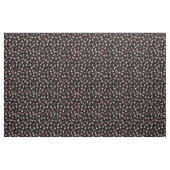 Kerstflamingo's op Zwart Gegooid Stof (Yard (91,4 cm))