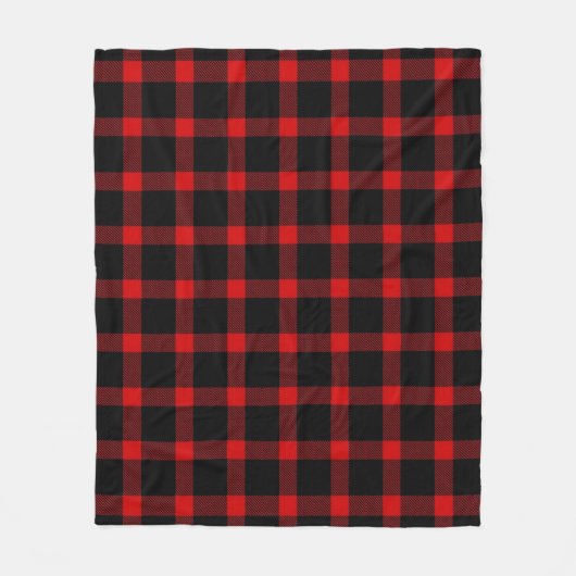 kerstflannel fleece deken (Voorkant)