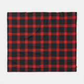 kerstflannel fleece deken (Voorkant (Horizontaal))