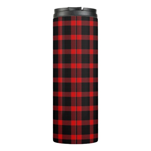 kerstflannel thermosbeker (Achterkant)