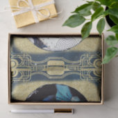 Kerstflappermeisje grote witte bontjas tissuepapier (Geschenk)
