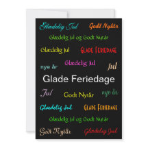 kerstflat Deens Glade Feriedage