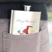 kerstflesje — Gift Skater Gnome met cadeaus Flacon (Voorbeeld)