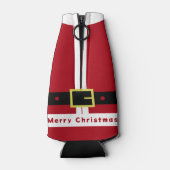 kerstflesje — kerstcadeau flesjeskoeler (Achterkant)