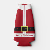 kerstflesje — kerstcadeautje flesjeskoeler (Voorkant)