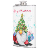 kerstflesje met cadeau heupfles (Links)