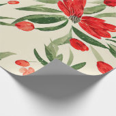 kerstflesjes cadeaupapier (Hoek)