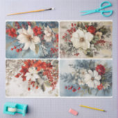 kerstflesjes tissuepapier (Craft)