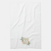 kerstflesmonogram theedoek (Verticaal)