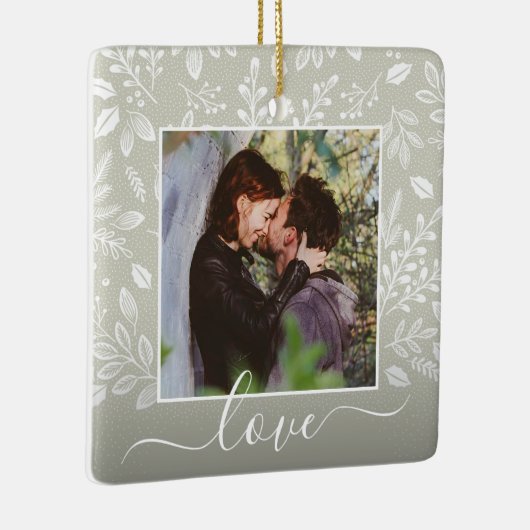 Kerstflessen Keramisch Ornament (Rechts)