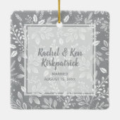 Kerstflessen Keramisch Ornament (Achterkant)