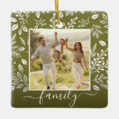 Kerstflessen Keramisch Ornament (Voorkant)