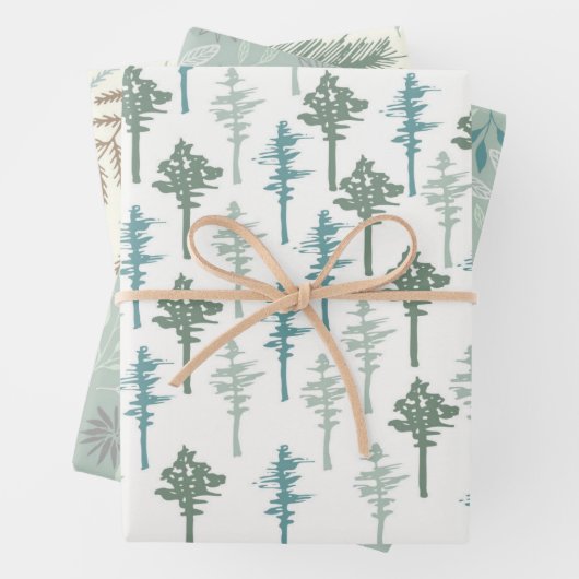 kerstflessenpapierset inpakpapier vel (In situ)