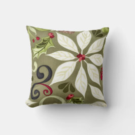 kerstflessenpatroon kussen