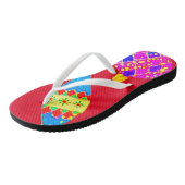 KERSTFLOPFLAPS KUNST EN ONTWERP ECO TEENSLIPPERS (Schuin)