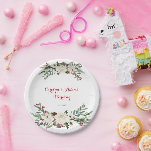 KerstFloral bruiloft Bord (Feest)