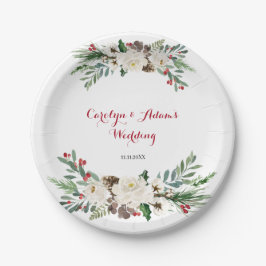KerstFloral bruiloft Bord