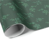 KerstFloral Cadeaupapier (Rol Hoek)