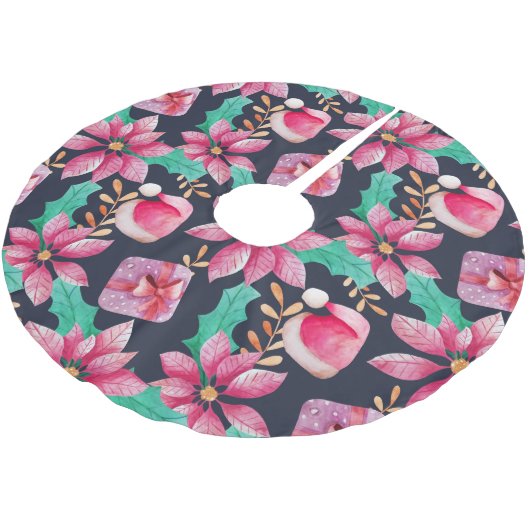 KerstFloral Kerstboom Rok (Gekanteld)