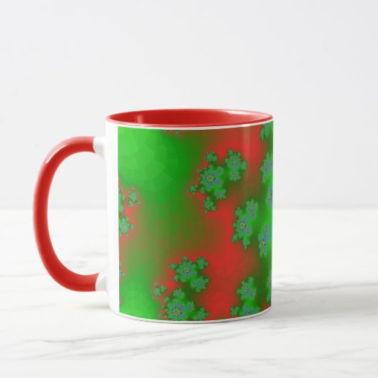 KerstFloral Sprinkles Mok (Links)