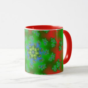 KerstFloral Sprinkles Mok