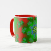 KerstFloral Sprinkles Mok (Voorkant links)