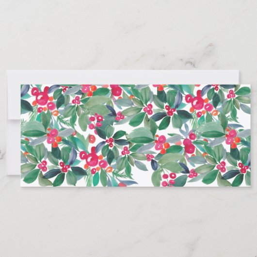 kerstflorale waterverf cadeaubon logo (Achterkant)