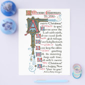 Kerstflyer betekenis flyer (Enkel)