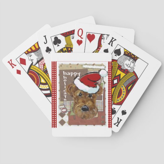 KERSTFOKSTER POKERKAARTEN (Achterkant)