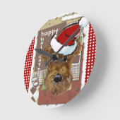 KERSTFOKSTER RONDE KLOK (Hoek)