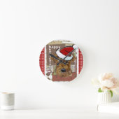 KERSTFOKSTER RONDE KLOK (Huis)