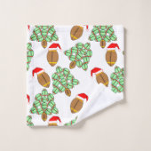 kerstFootball Bad Handdoek (Wasdoekje)
