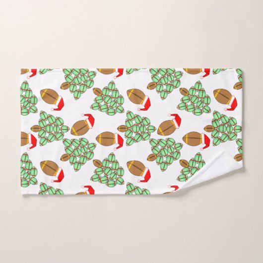 kerstFootball Bad Handdoek (Handdoek)